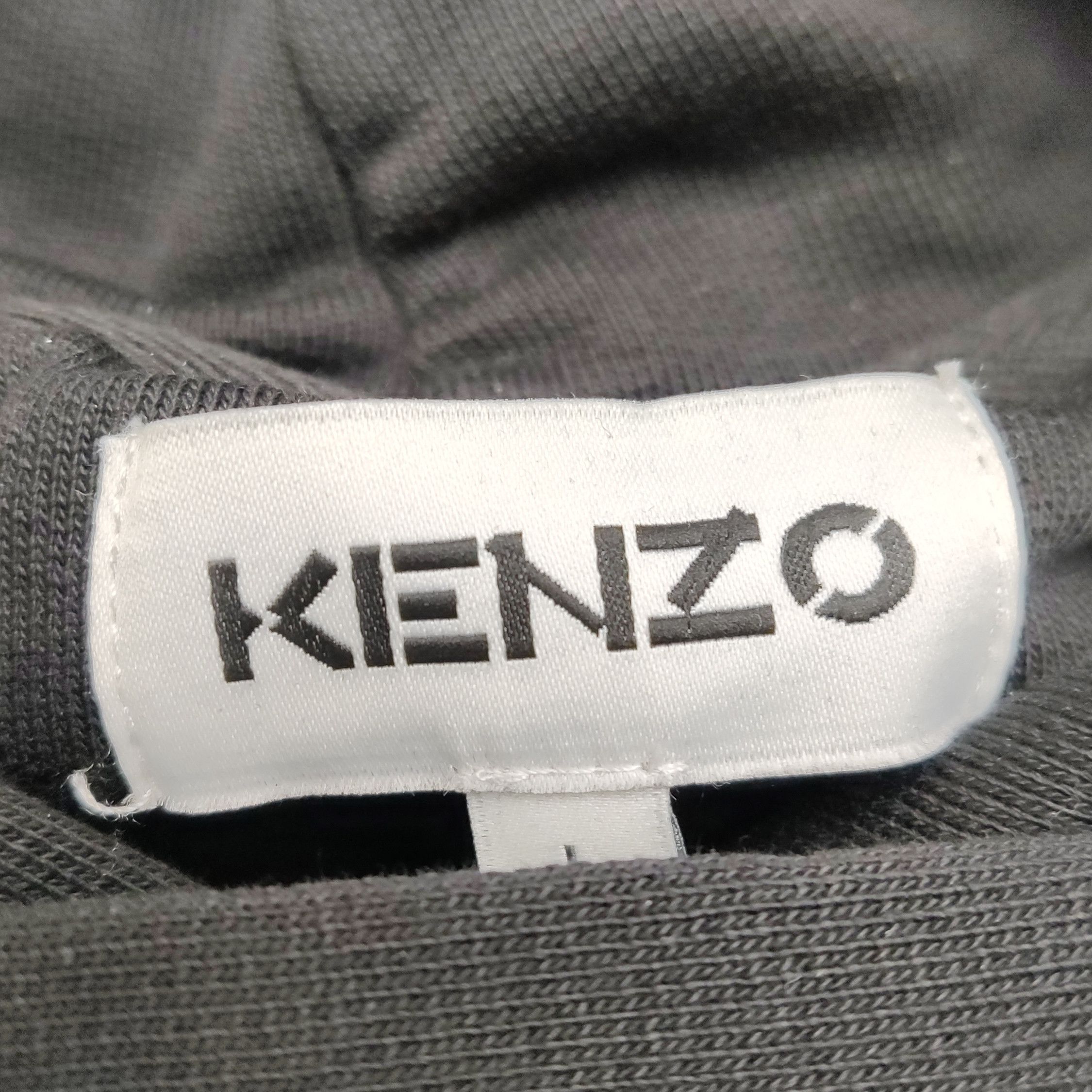 Kenzo Kenzo Black Tiger Logo Hoodie S Size US XS / EU 42 / 0 - 9 Thumbnail