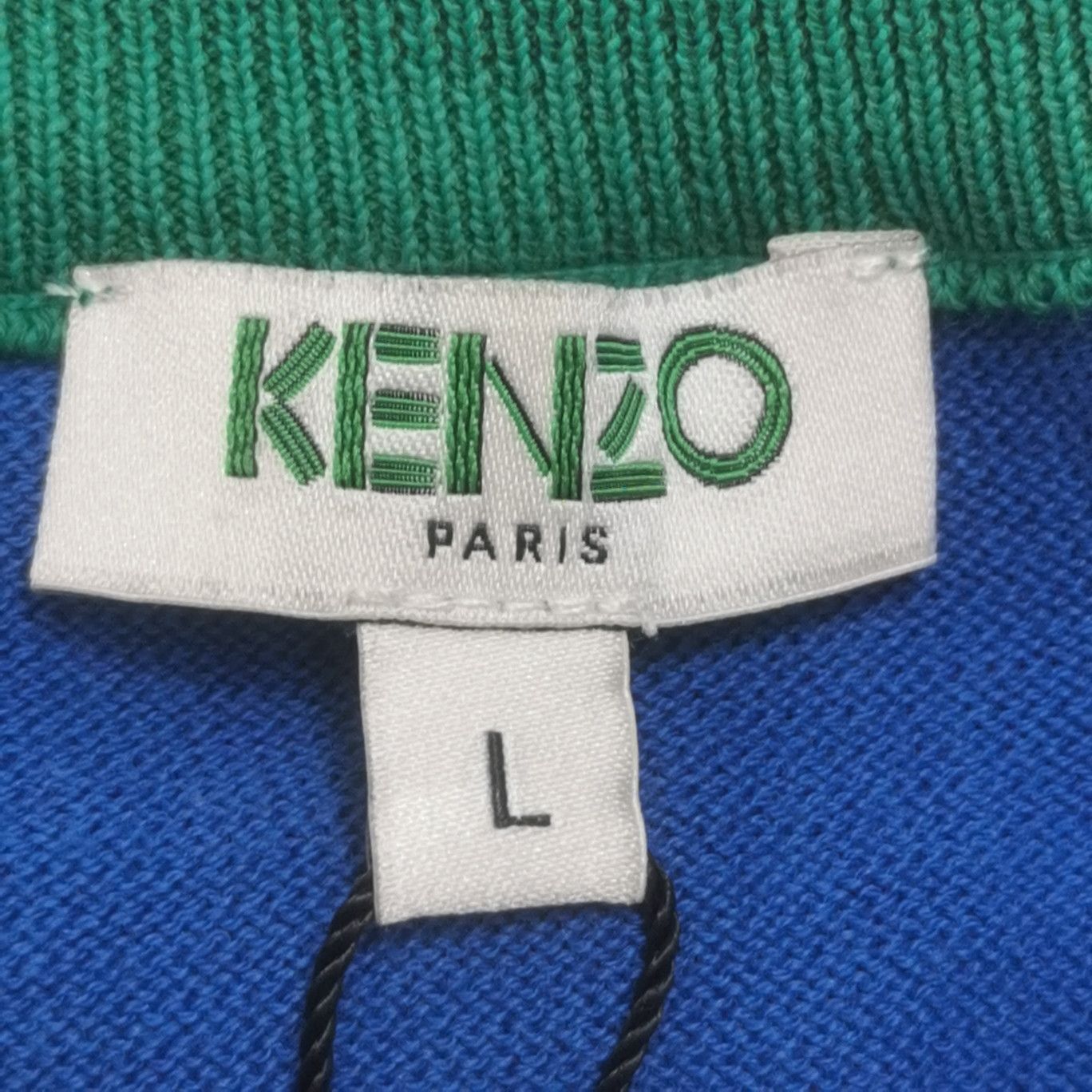 Kenzo Kenzo Color Block Cotton Crewneck Sweater L Size US L / EU 52-54 / 3 - 9 Thumbnail