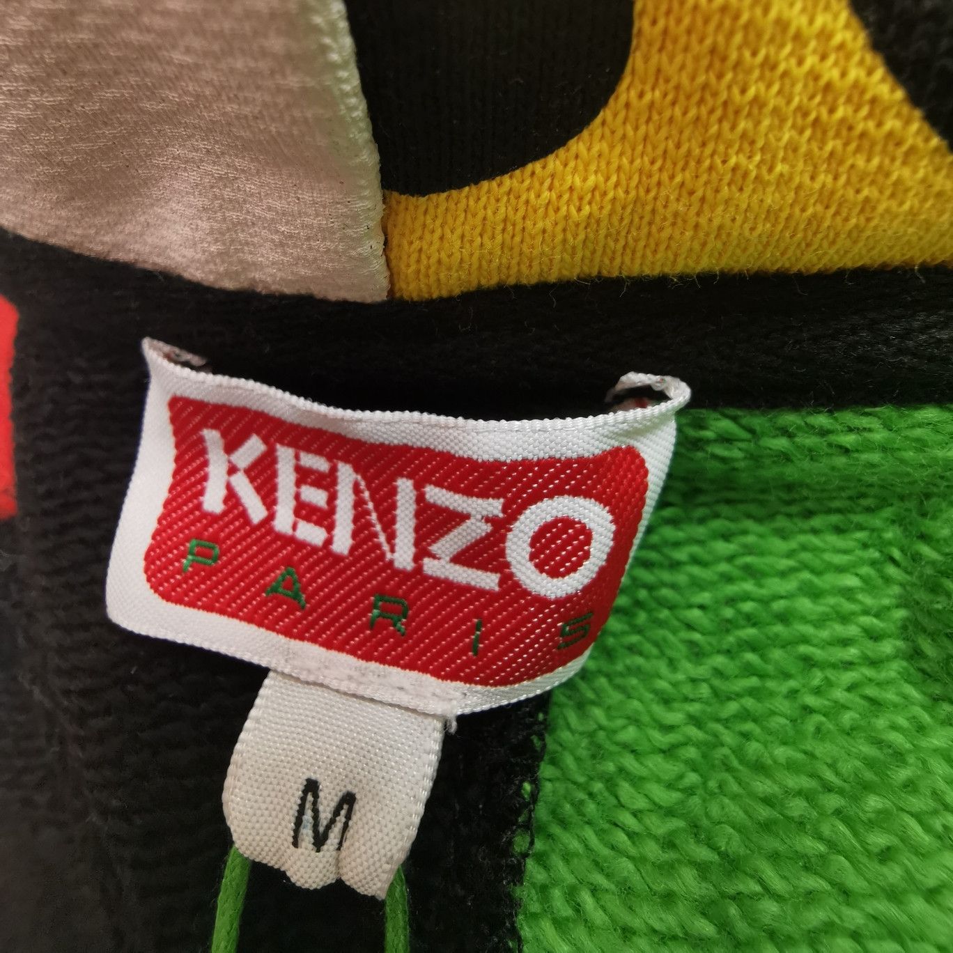 Kenzo Kenzo M Multicolor Cotton Hoodie Size US M / EU 48-50 / 2 - 10 Thumbnail