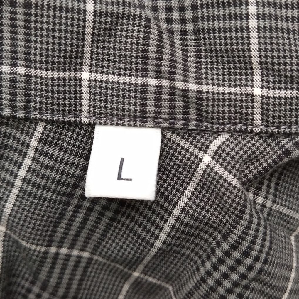 Kenzo Kenzo Gray Plaid Cotton Logo Shirt S Size US L / EU 52-54 / 3 - 13 Thumbnail