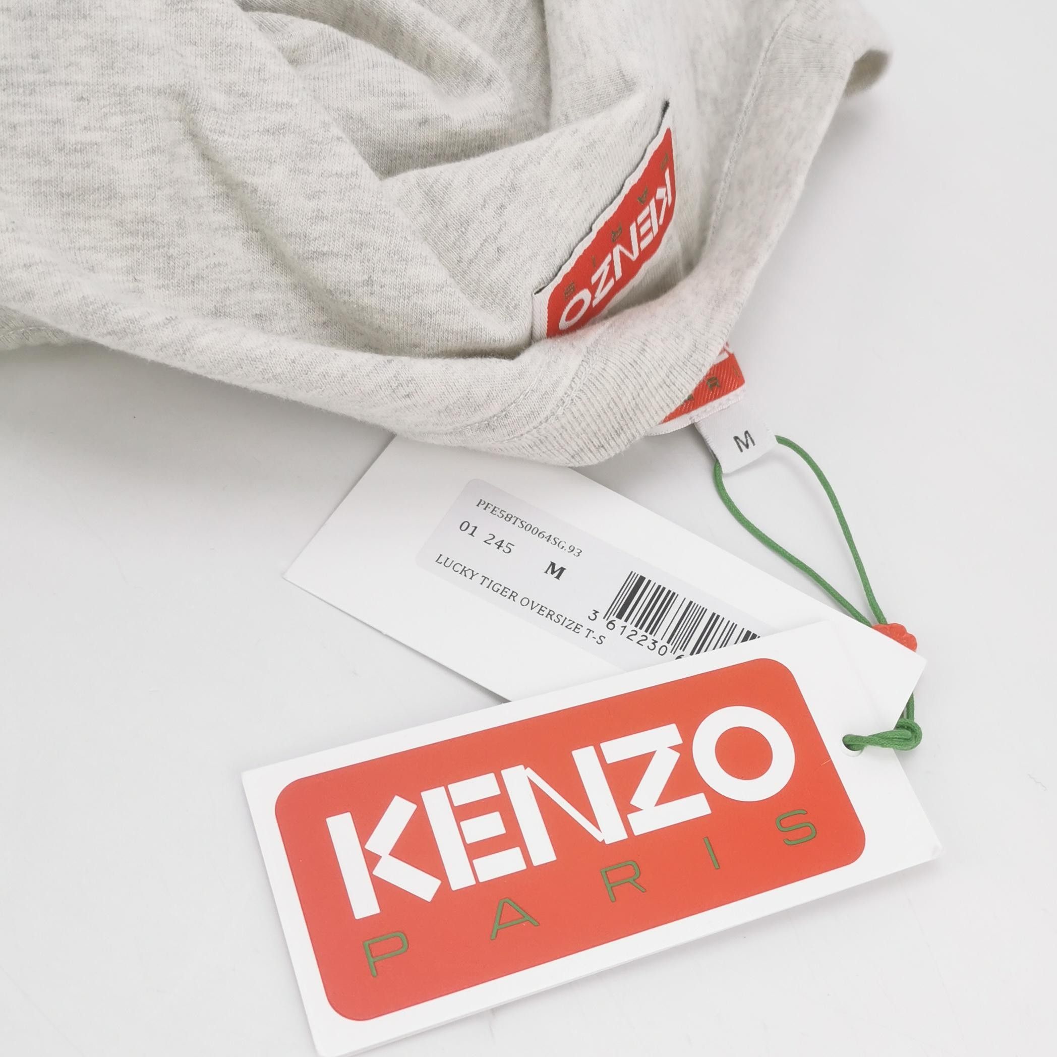 Kenzo Kenzo M Cotton Tiger Logo Crew Neck T-Shirt Size US M / EU 48-50 / 2 - 10 Thumbnail