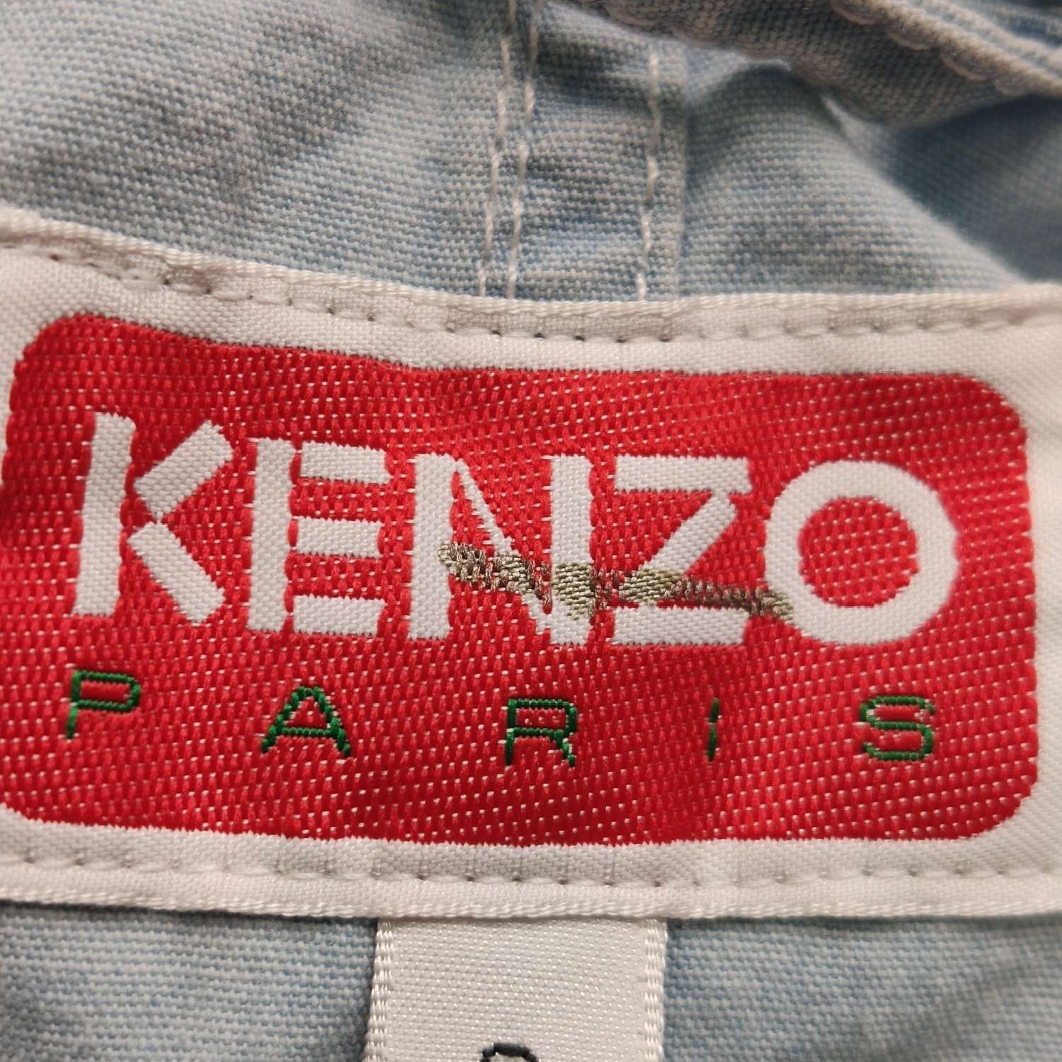 Kenzo Kenzo S Size Cotton Tiger Logo Long-Sleeve Tee Size US M / EU 48-50 / 2 - 12 Thumbnail