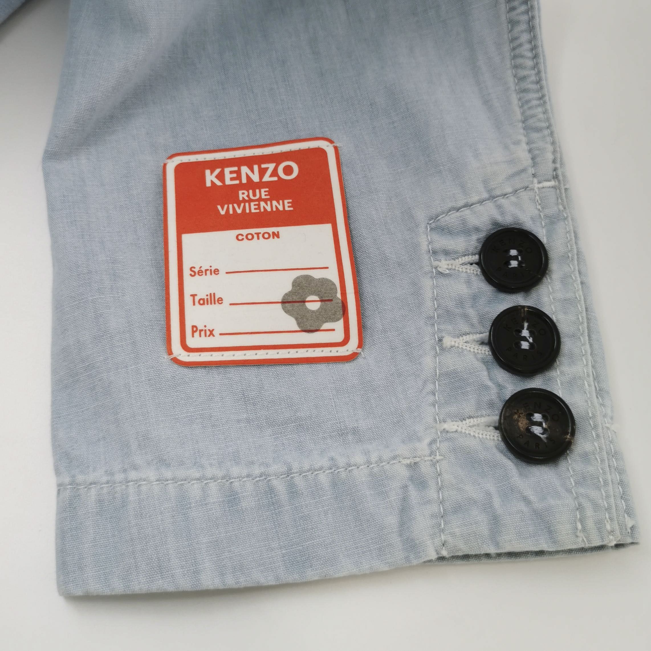 Kenzo Kenzo S Size Cotton Tiger Logo Long-Sleeve Tee Size US M / EU 48-50 / 2 - 6 Thumbnail