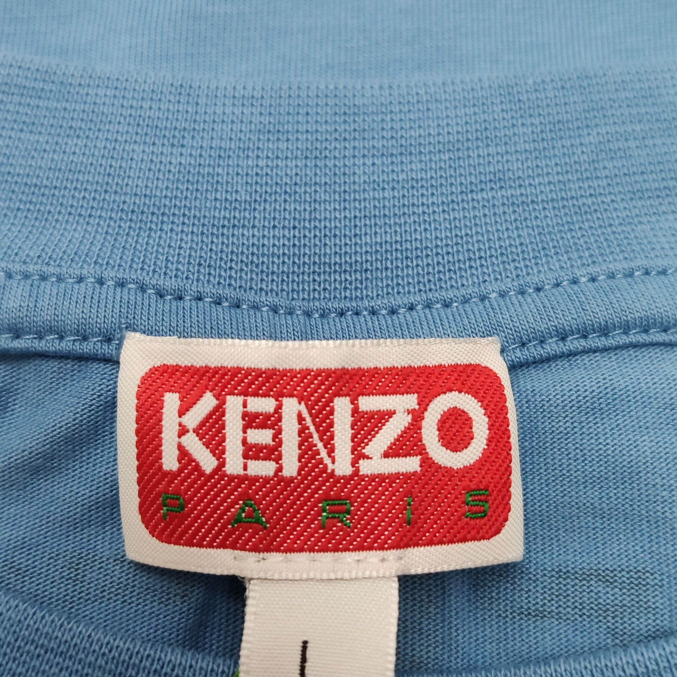 Kenzo Kenzo Wool Crewneck Sweater L with Flower Logo Size US L / EU 52-54 / 3 - 10 Thumbnail