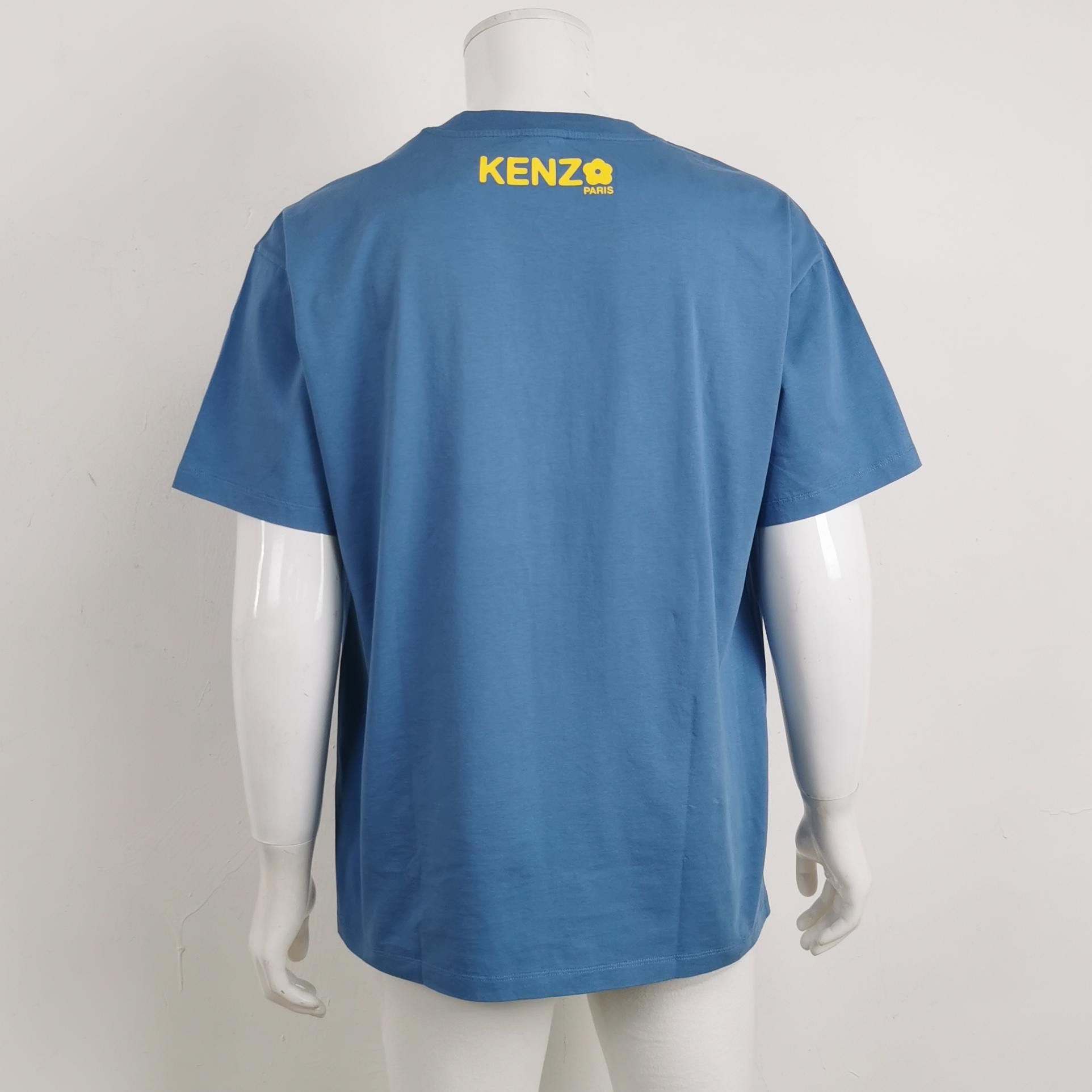 Kenzo Kenzo Wool Crewneck Sweater L with Flower Logo Size US L / EU 52-54 / 3 - 4 Thumbnail
