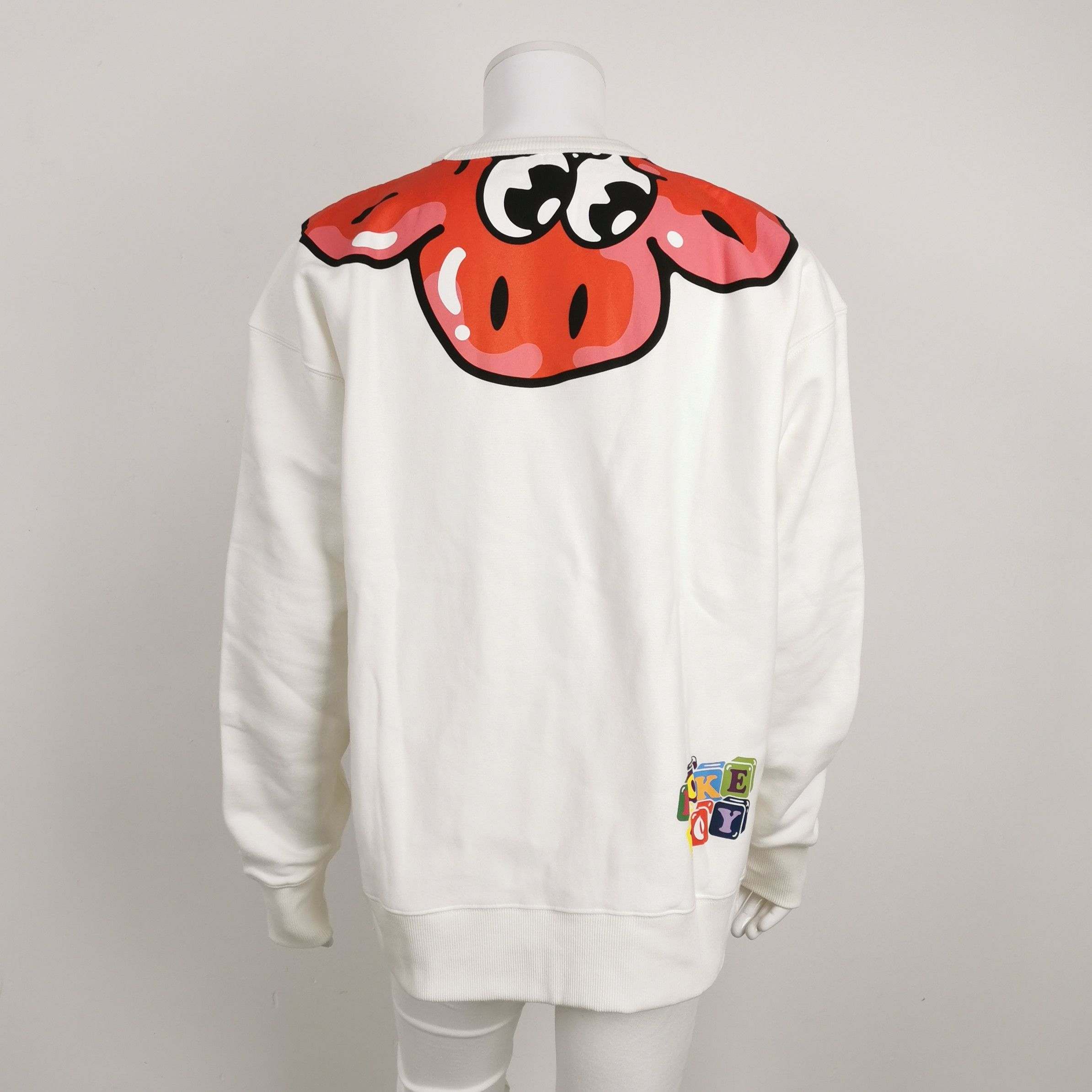 Kenzo Kenzo L Cotton Crewneck Sweatshirt with Logo Size US L / EU 52-54 / 3 - 3 Thumbnail