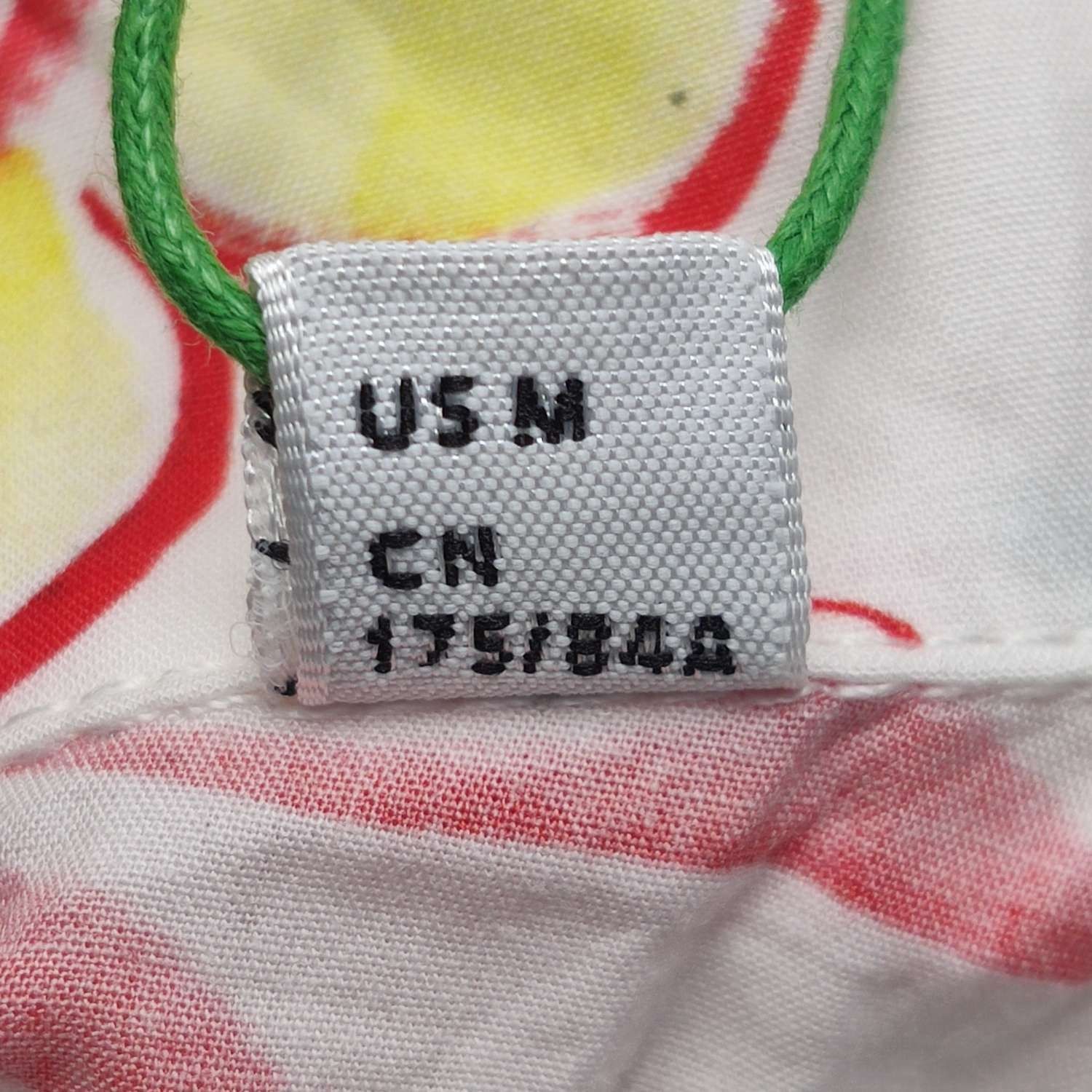 Kenzo Kenzo M Cotton Color-Block Printed Collar Shirt Size US M / EU 48-50 / 2 - 13 Thumbnail