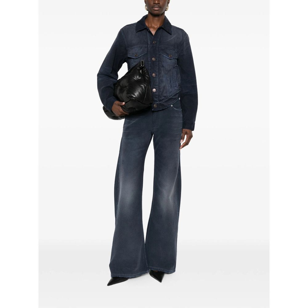 Balenciaga Balenciaga BLUE Jackets - Denim Jackets Size XS / US 0-2 / IT 36-38 - 2 Thumbnail