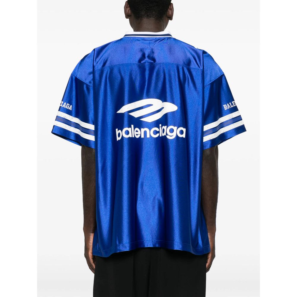 Balenciaga Balenciaga BLUE T-Shirts & Vests - T-Shirts Size US L / EU 52-54 / 3 - 5 Thumbnail