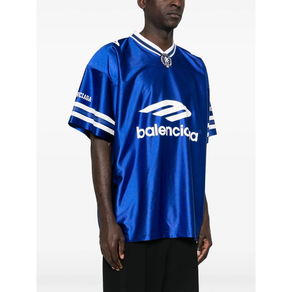 Balenciaga Balenciaga BLUE T-Shirts & Vests - T-Shirts Size US L / EU 52-54 / 3 - 4 Thumbnail