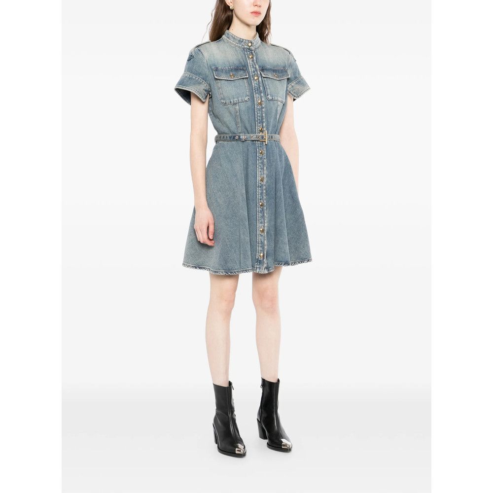 Alexander McQueen Alexander Mcqueen BLUE Dresses - Day Dresses Size S / US 4 / IT 40 - 2 Thumbnail