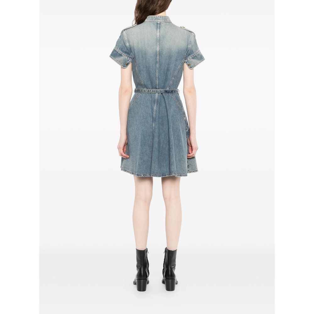 Alexander McQueen Alexander Mcqueen BLUE Dresses - Day Dresses Size M / US 6-8 / IT 42-44 - 5 Thumbnail