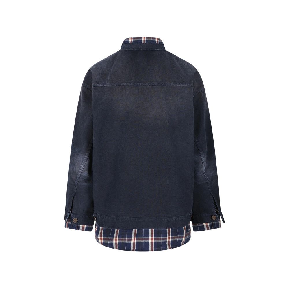 Balenciaga Balenciaga BLUE Jackets - Shirt Jackets Size US M / EU 48-50 / 2 - 4 Thumbnail