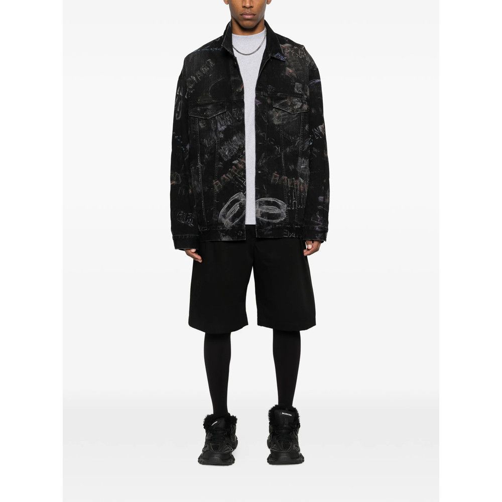 Balenciaga Balenciaga BLACK Jackets - Shirt Jackets Size US S / EU 44-46 / 1 - 4 Thumbnail