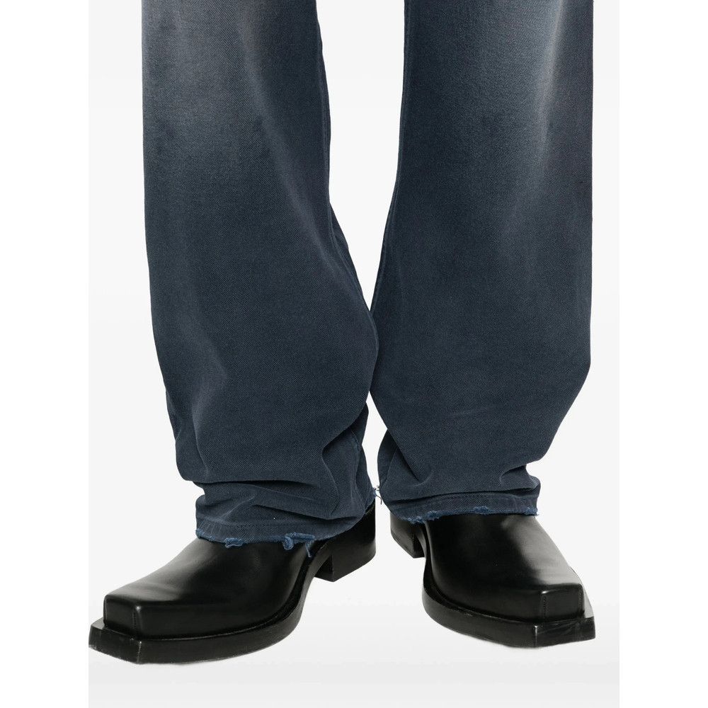 Balenciaga Balenciaga BLUE Denim - Regular & Straight-Leg Jeans Size US 30 / EU 46 - 3 Thumbnail