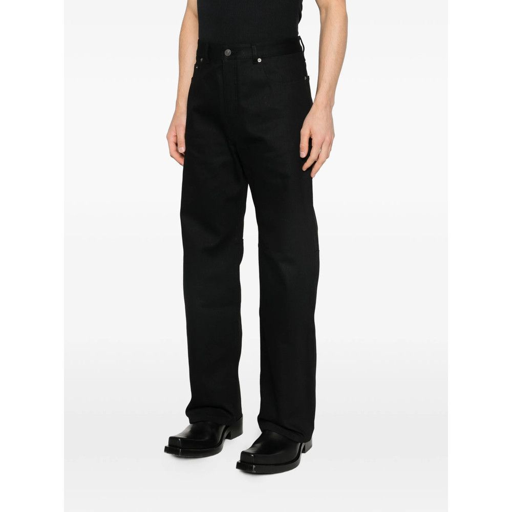 Balenciaga Balenciaga BLACK Denim - Regular & Straight-Leg Jeans Size US 32 / EU 48 - 4 Thumbnail
