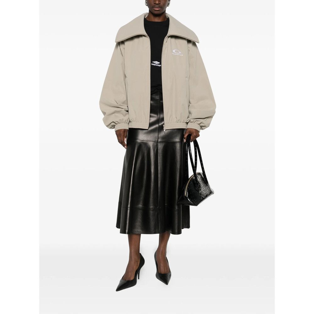 Balenciaga Balenciaga NEUTRALS Jackets - Bomber Jackets Size S / US 4 / IT 40 - 4 Thumbnail