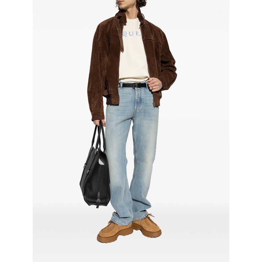 Alexander McQueen Alexander Mcqueen BROWN Jackets - Leather Jackets Size US L / EU 52-54 / 3 - 5 Thumbnail