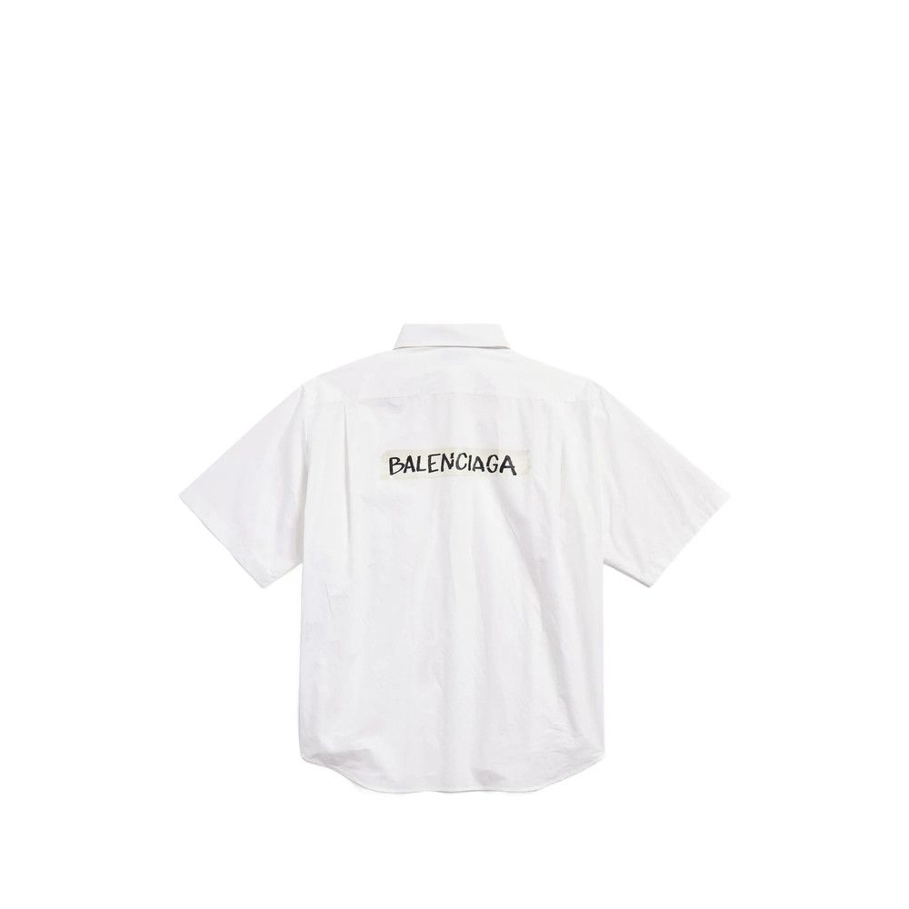 Balenciaga Balenciaga WHITE Shirts Size US M / EU 48-50 / 2 - 4 Thumbnail