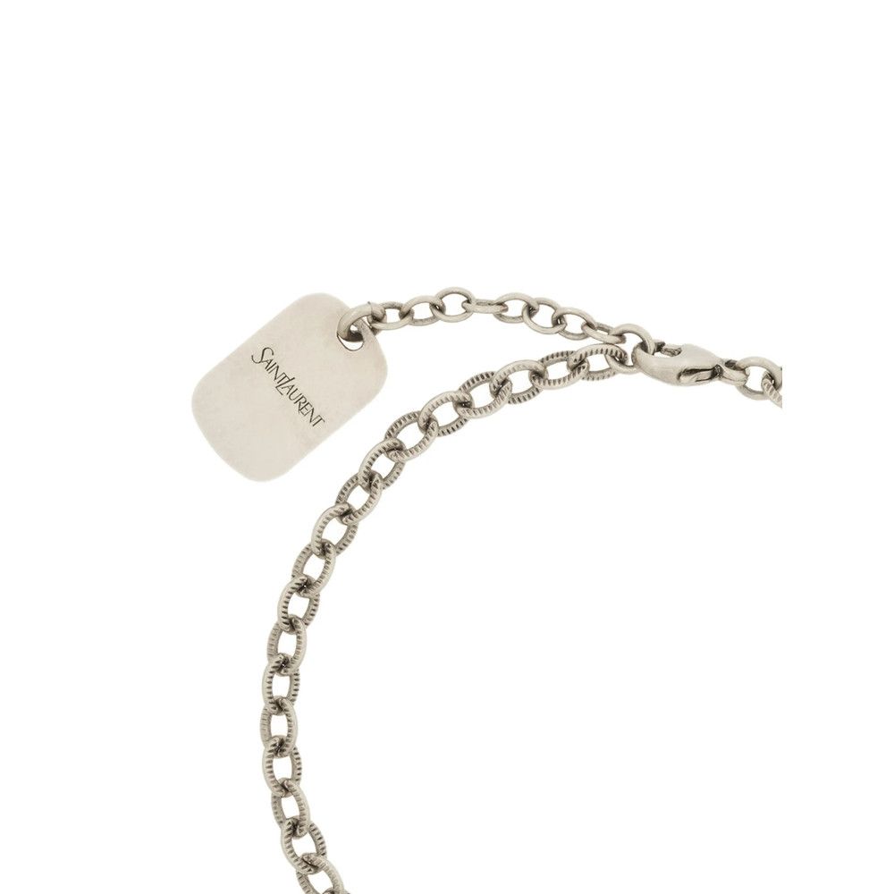 Saint Laurent Paris Saint Laurent SILVER Bracelets Size ONE SIZE - 2 Thumbnail