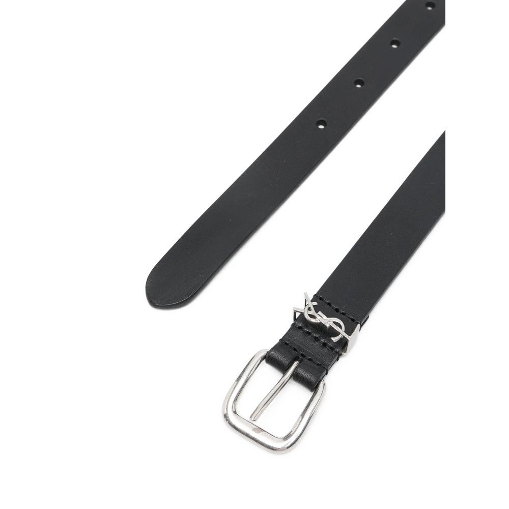 Saint Laurent Paris Saint Laurent BLACK Belts Size ONE SIZE - 3 Thumbnail