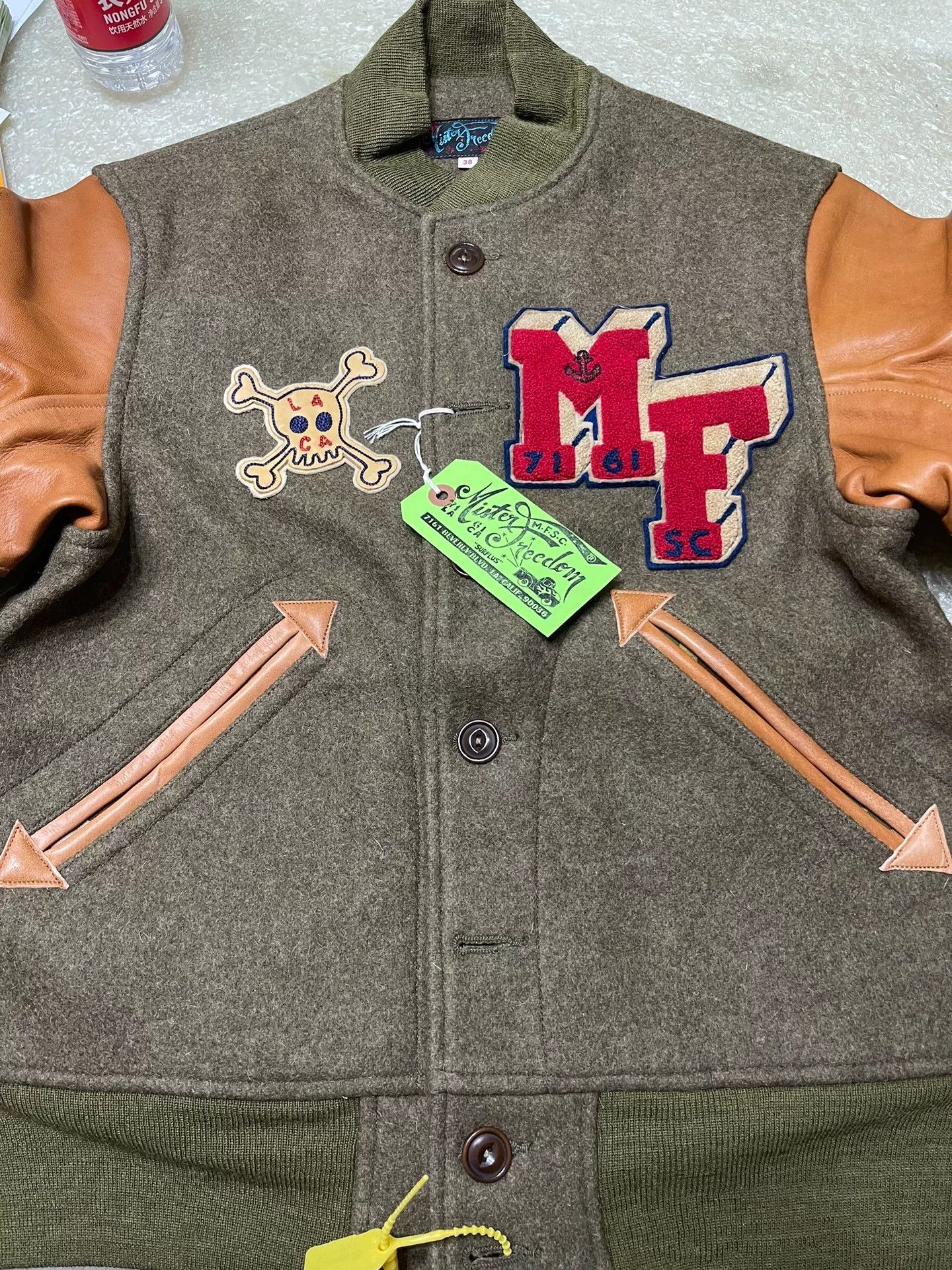Mister Freedom Mister Freedom x SUGAR CANE Wool Horsehide Jacket Size US M / EU 48-50 / 2 - 2 Thumbnail