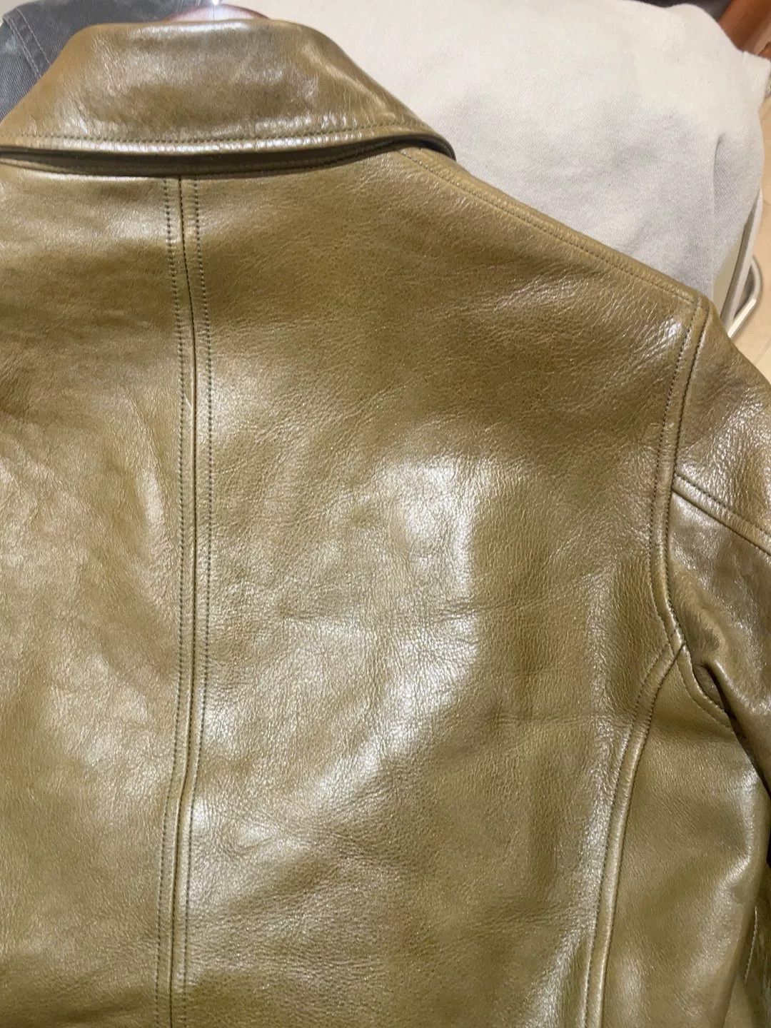 Other Tochigi Cowhide Conductor Leather Jacket Size US M / EU 48-50 / 2 - 7 Thumbnail