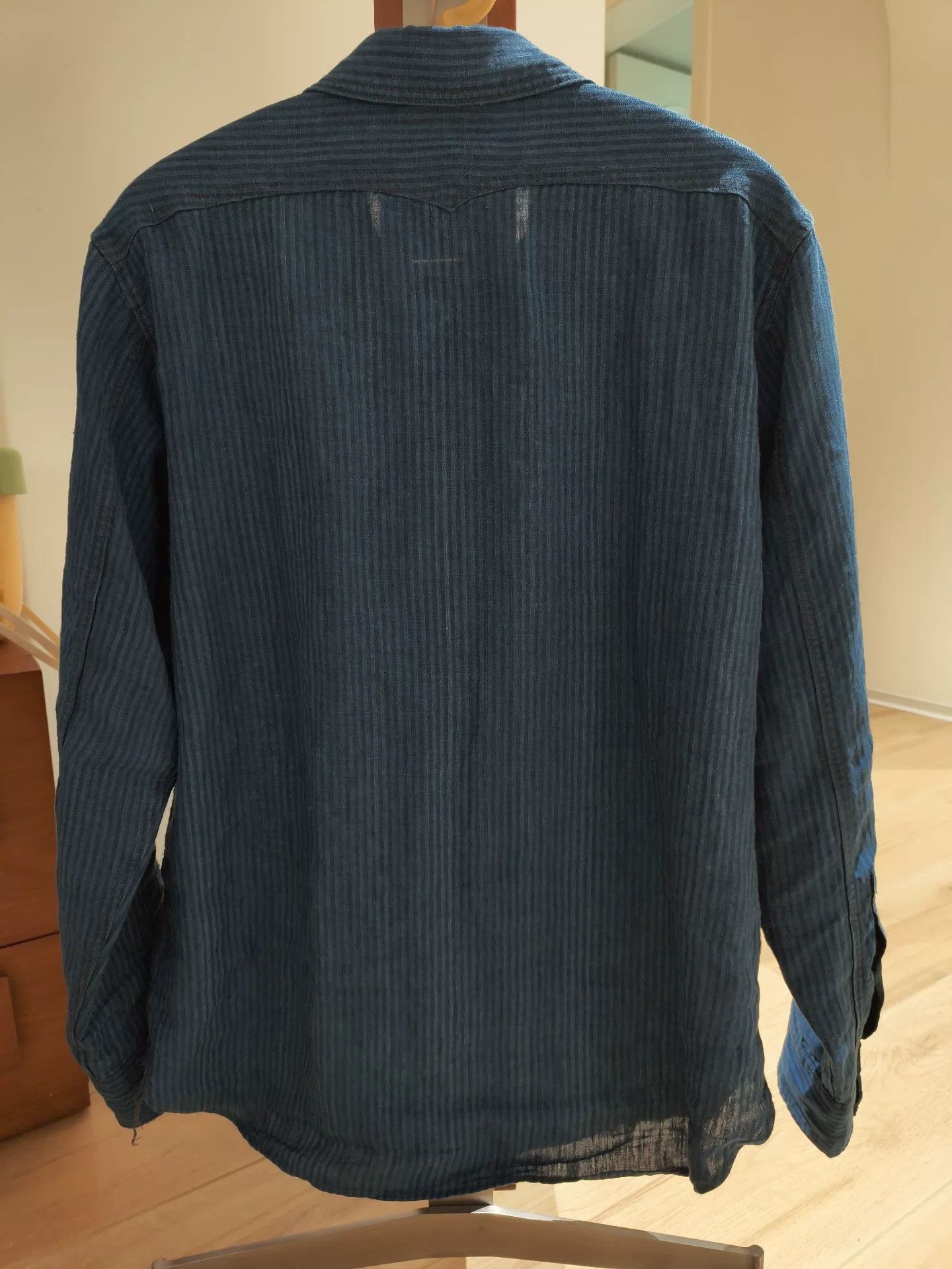 Pherrow's Pherrow's Indigo Striped Shirt Size US M / EU 48-50 / 2 - 3 Thumbnail