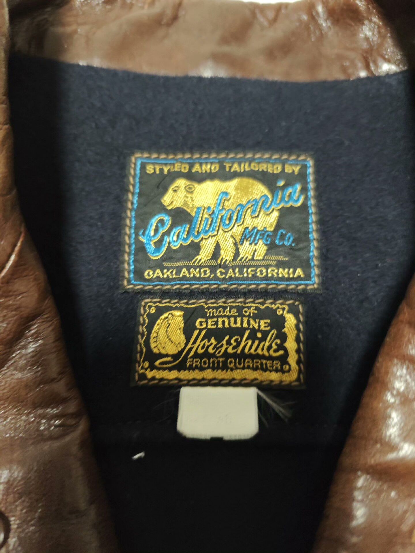 Rainbow Country Rainbow Country 1940s Brown Horsehide Jacket Size US M / EU 48-50 / 2 - 3 Thumbnail