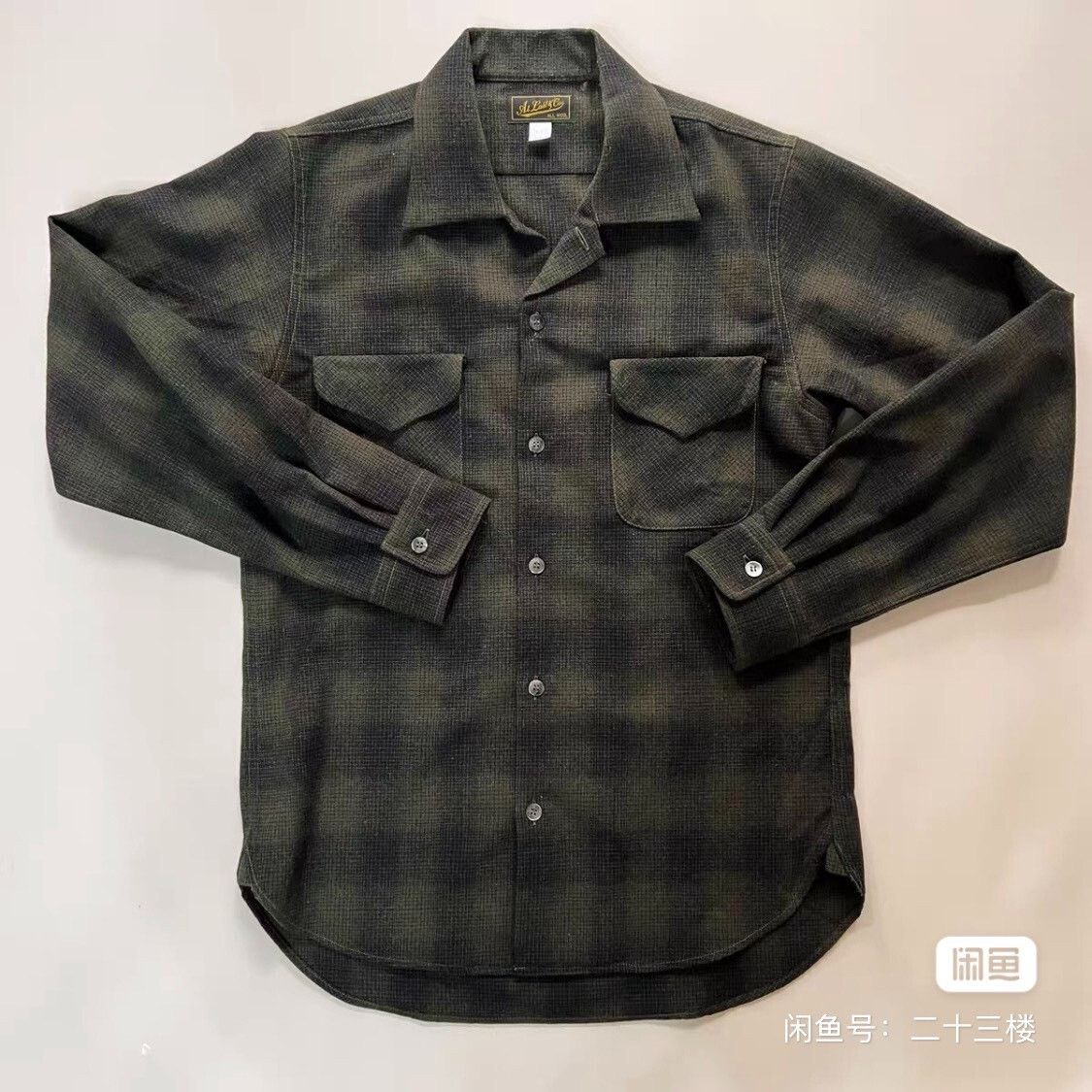 At Last & Co at last co Houndstooth Wool Shirt Size US M / EU 48-50 / 2 - 5 Thumbnail