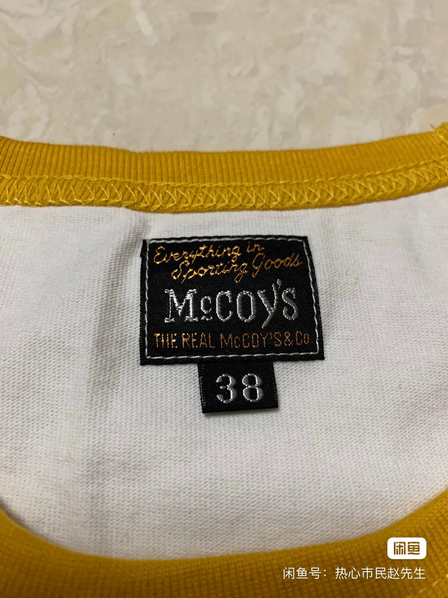 Buco Buco Long-Sleeve White Yellow T-Shirt Size US M / EU 48-50 / 2 - 5 Thumbnail