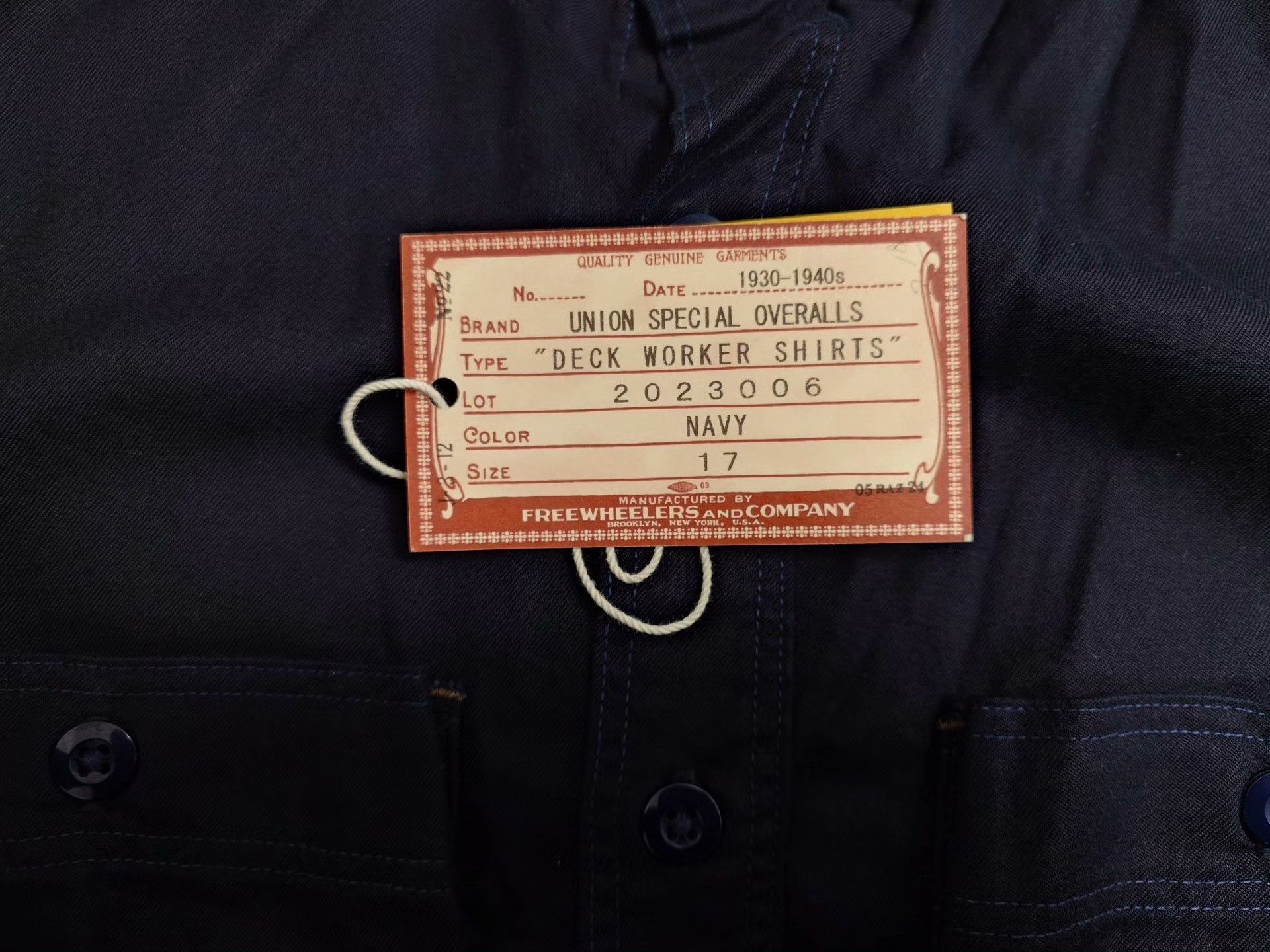 Freewheelers Freewheelers New Shirt Size US M / EU 48-50 / 2 - 4 Thumbnail