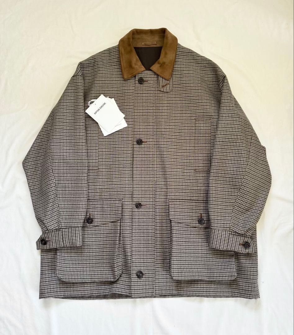 Kaptain Sunshine Kaptain Sunshine 22AW Houndstooth Wool Jacket Size US M / EU 48-50 / 2 - 3 Thumbnail