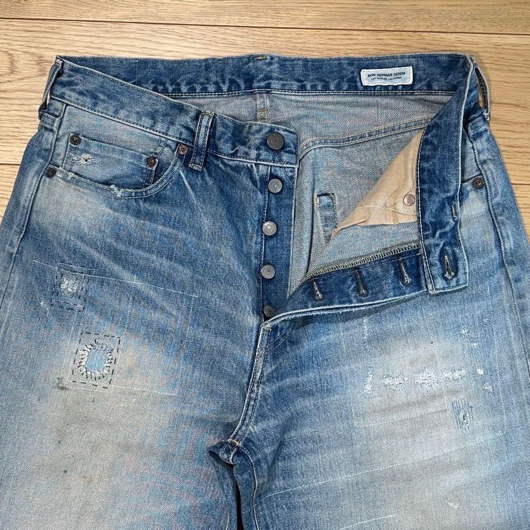 Ron Herman Ron Herman Limited 10-Year Washed Jeans Size US 33 - 4 Thumbnail