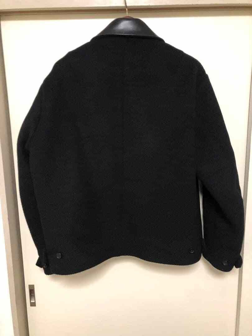 Japanese Brand Interim 25AW Wool Fur Collar Zip Jacket Size US XXL / EU 58 / 5 - 2 Thumbnail