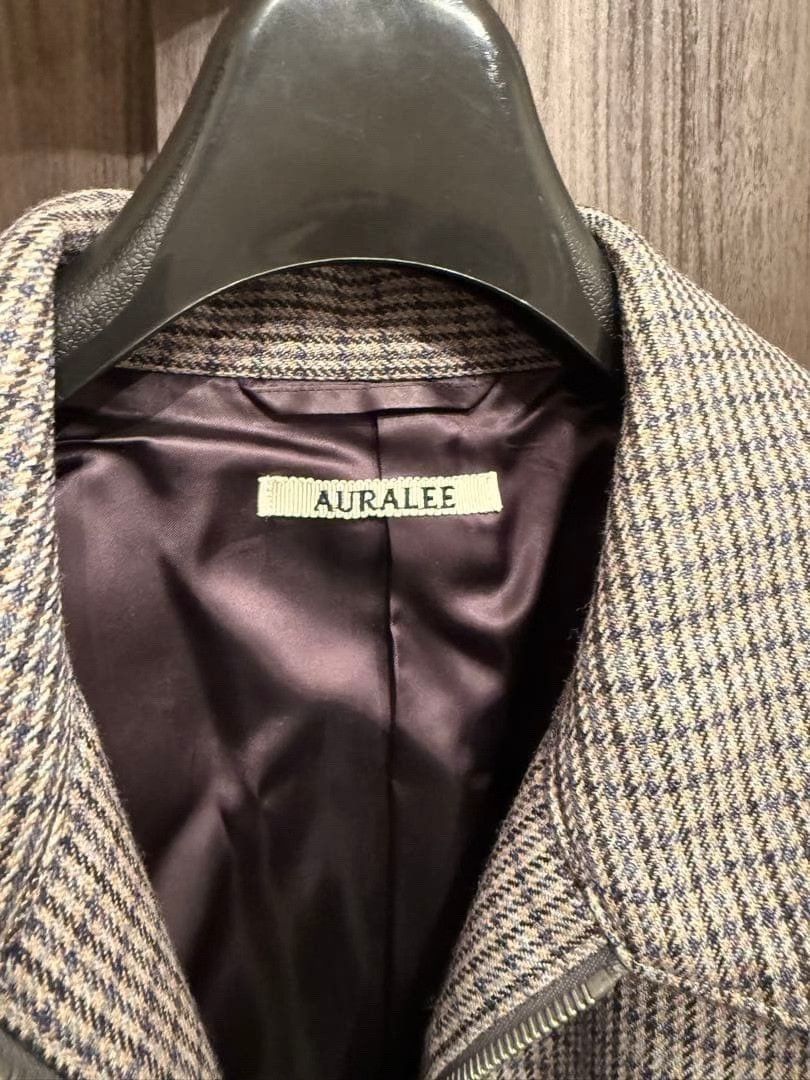 Auralee Auralee 19AW Wool Plaid Zip Jacket Size US XL / EU 56 / 4 - 3 Thumbnail