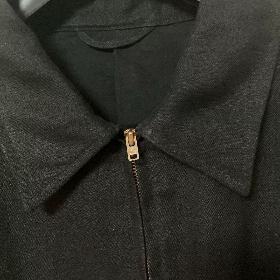 Comoli comoli 24SS Natural Hemp Zip Blazer Size US L / EU 52-54 / 3 - 3 Thumbnail