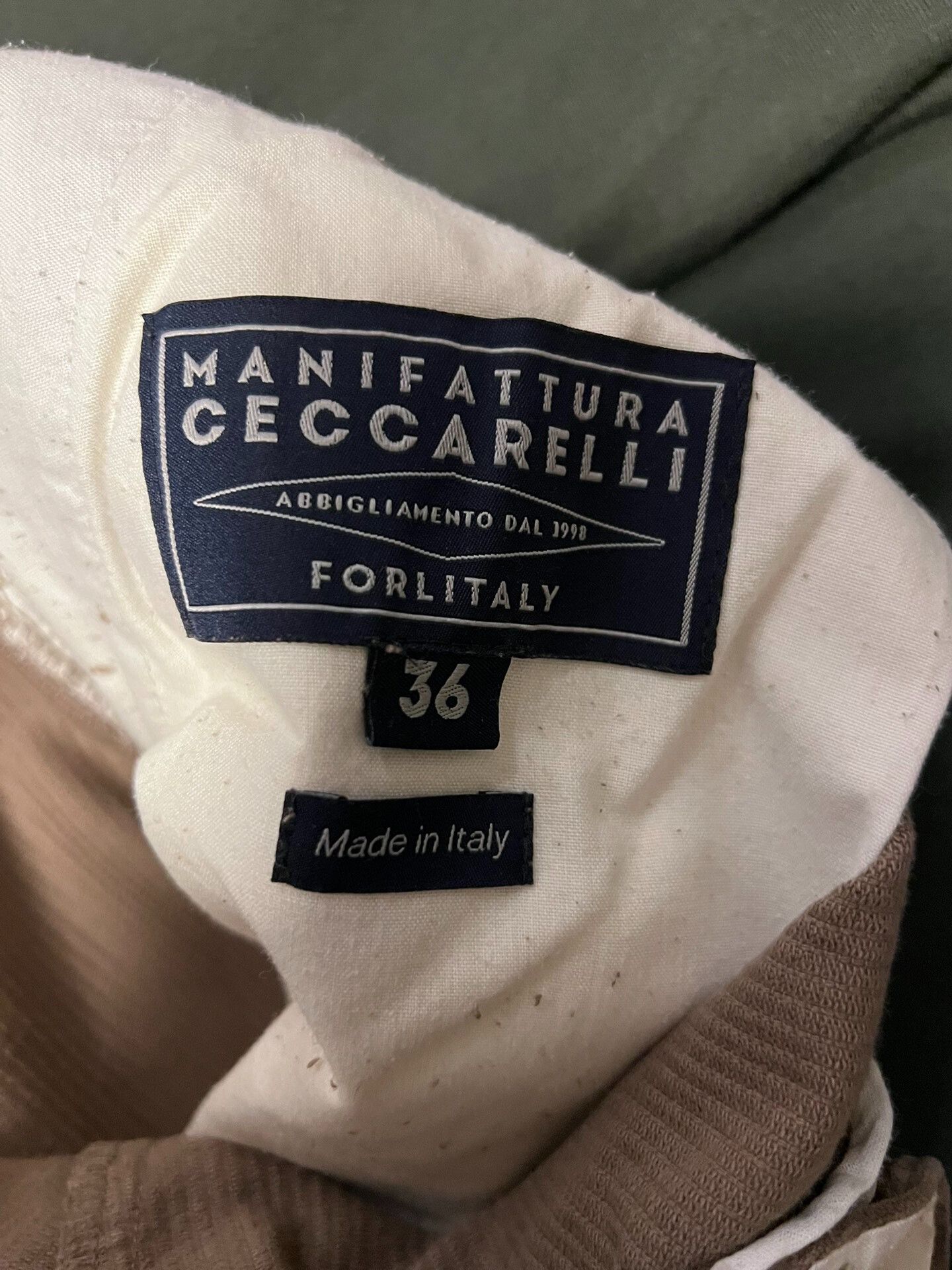 Manifattura Ceccarelli Italian MANIFATTURA Heavyweight Corduroy Pants Size US 36 / EU 52 - 2 Thumbnail