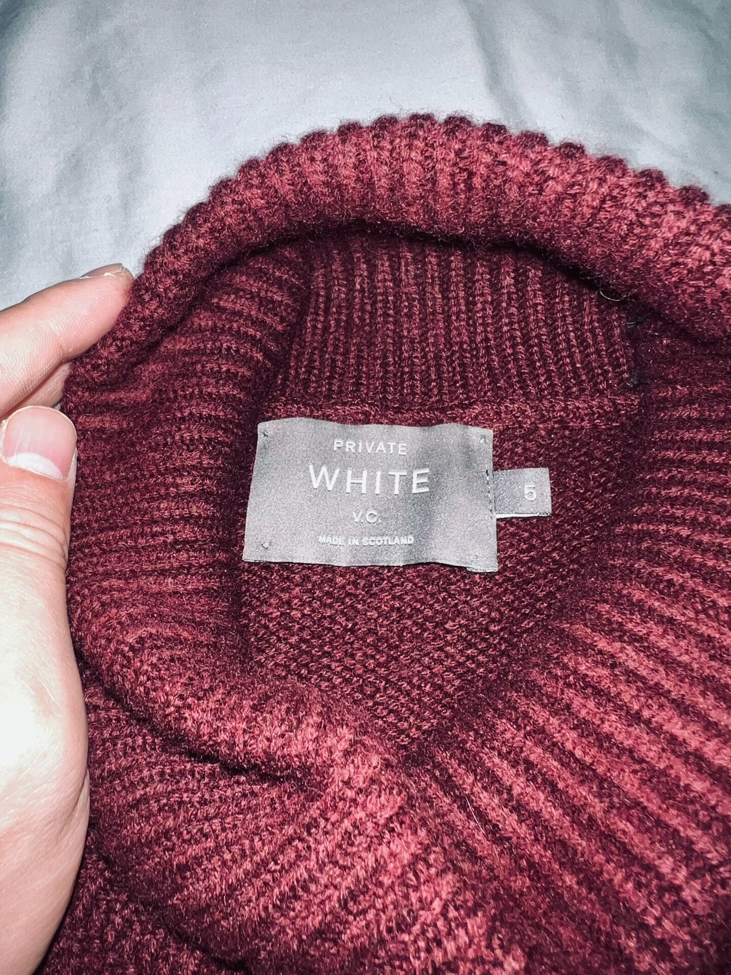 Japanese Brand PWVC Turtleneck Cashmere Sweater Size US L / EU 52-54 / 3 - 2 Thumbnail