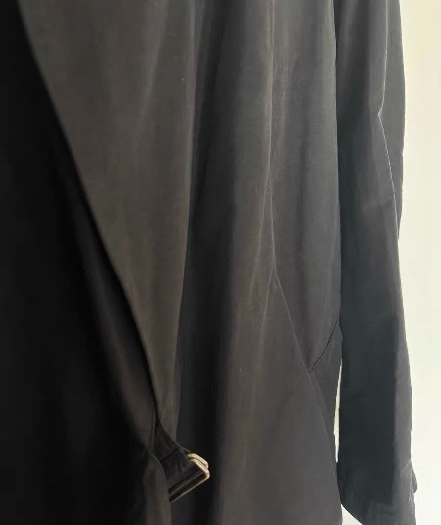 Comoli Comoli Black Nylon Two-Collar Top Size US M / EU 48-50 / 2 - 5 Thumbnail