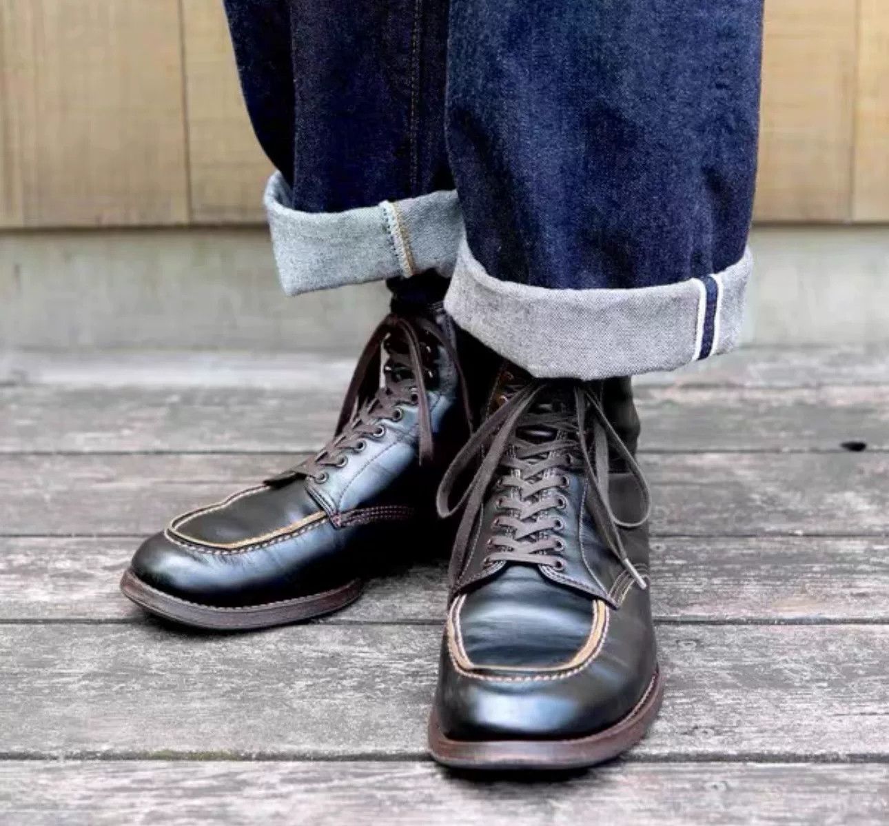 Jelado 1920s Vintage Hunting Work Boots TM72924 Size US 7 / EU 40 - 6 Thumbnail