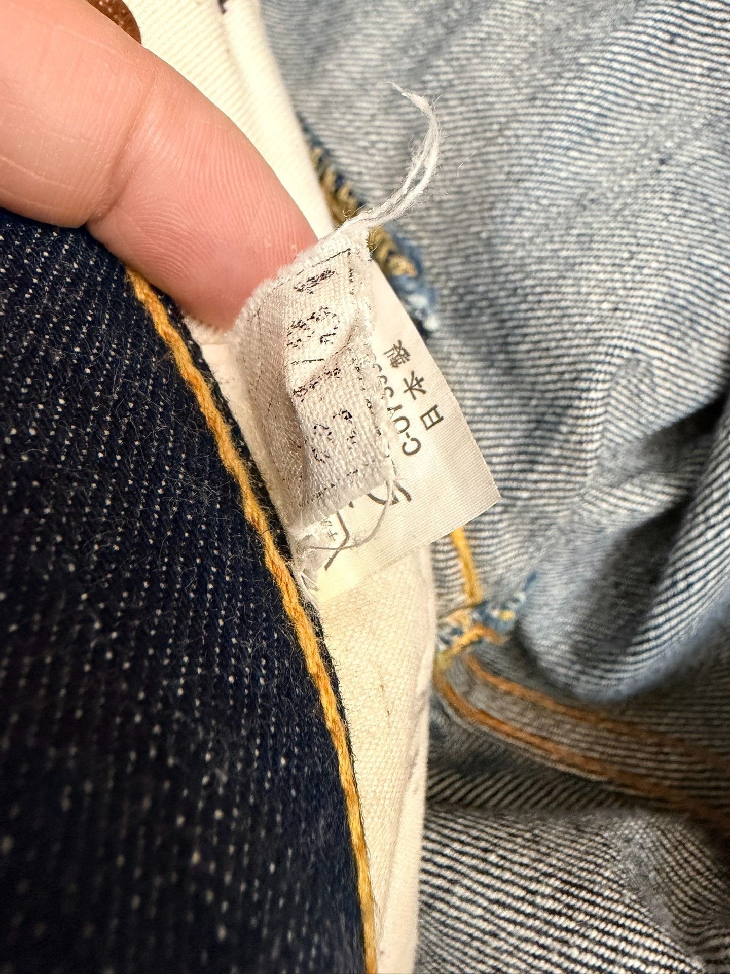 Japanese Brand Warehouse 1001xx Early Short Denim Size US 31 - 4 Thumbnail