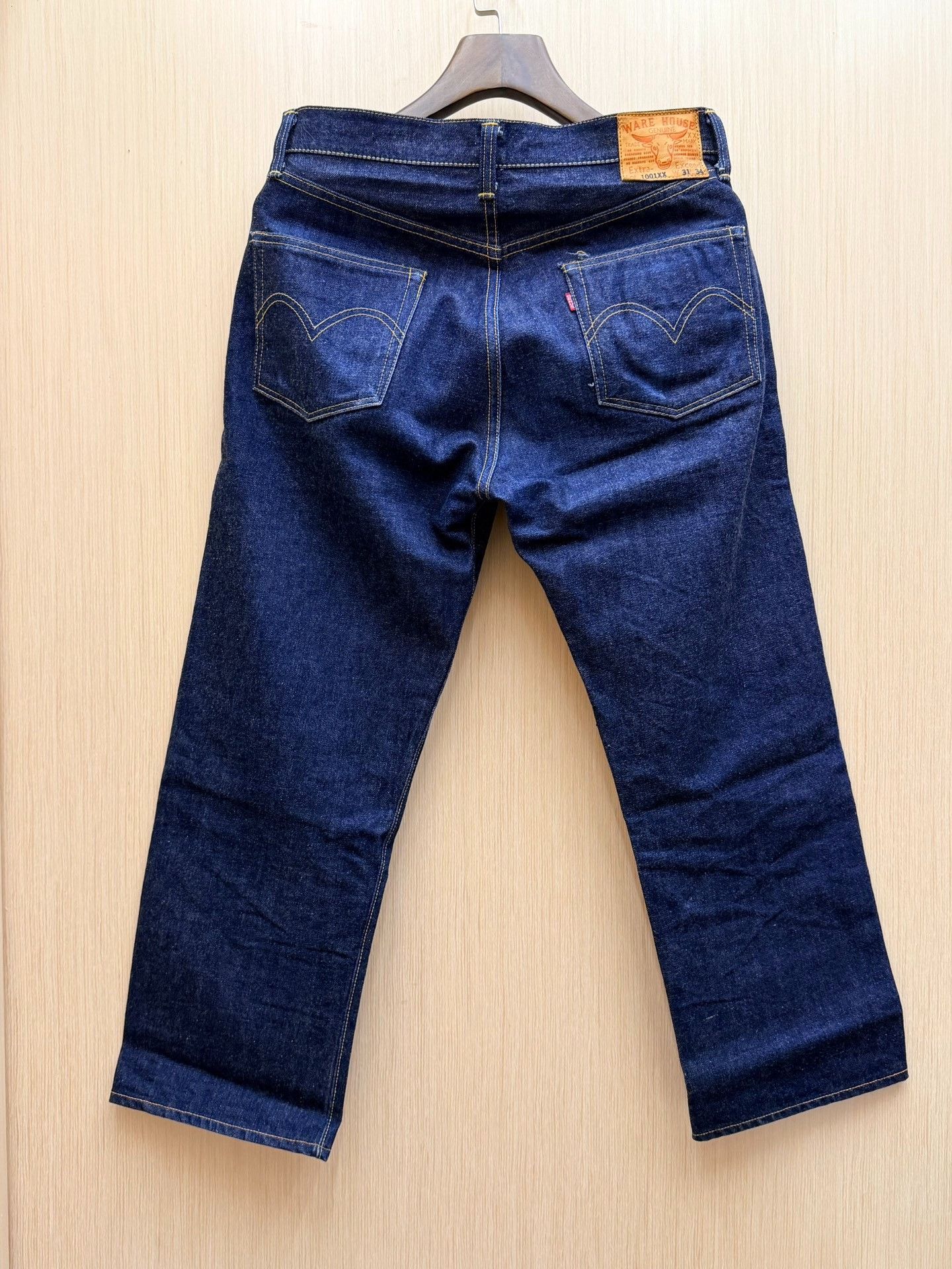 Japanese Brand Warehouse 1001xx Early Short Denim Size US 31 - 2 Thumbnail