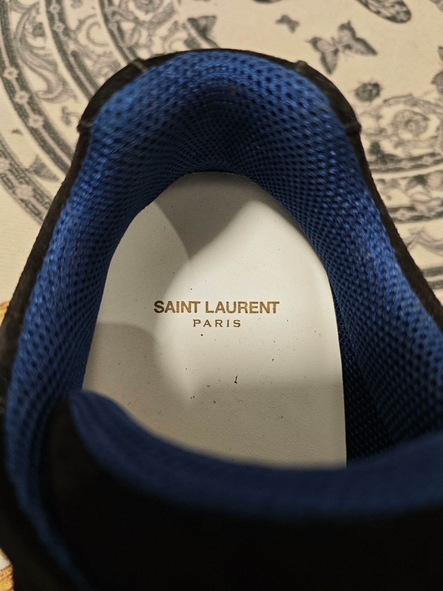 Saint Laurent Paris Saint Laurent Black Suede Size 43 Size US 10 / EU 43 - 6 Thumbnail