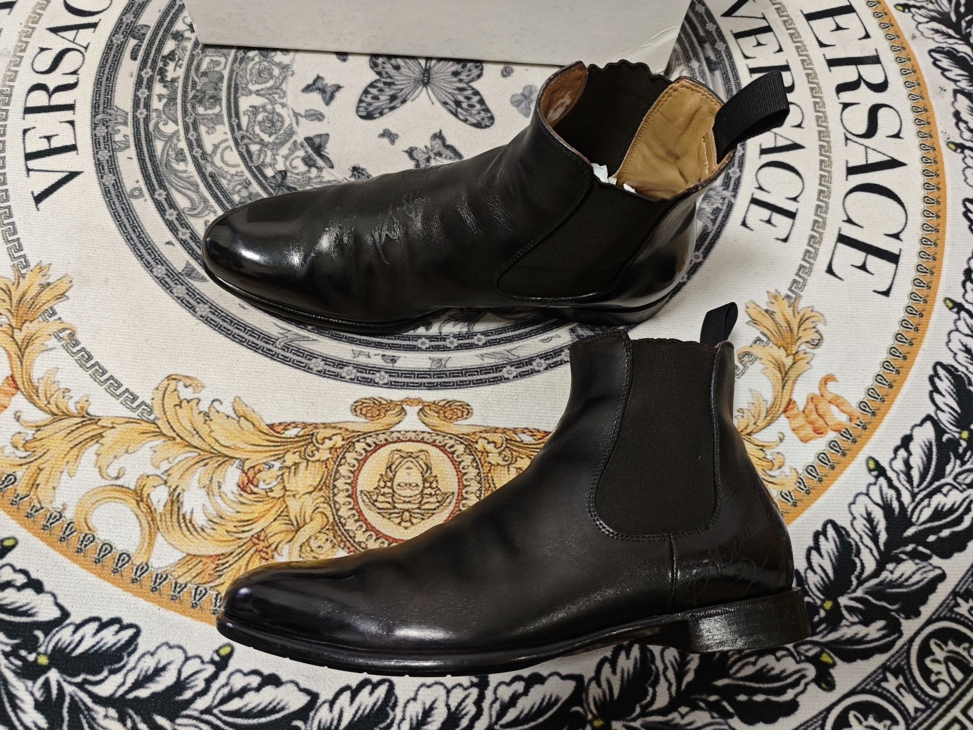 Berluti Berluti Cursive Galet Leather Boot Size US 7 / EU 40 - 3 Thumbnail