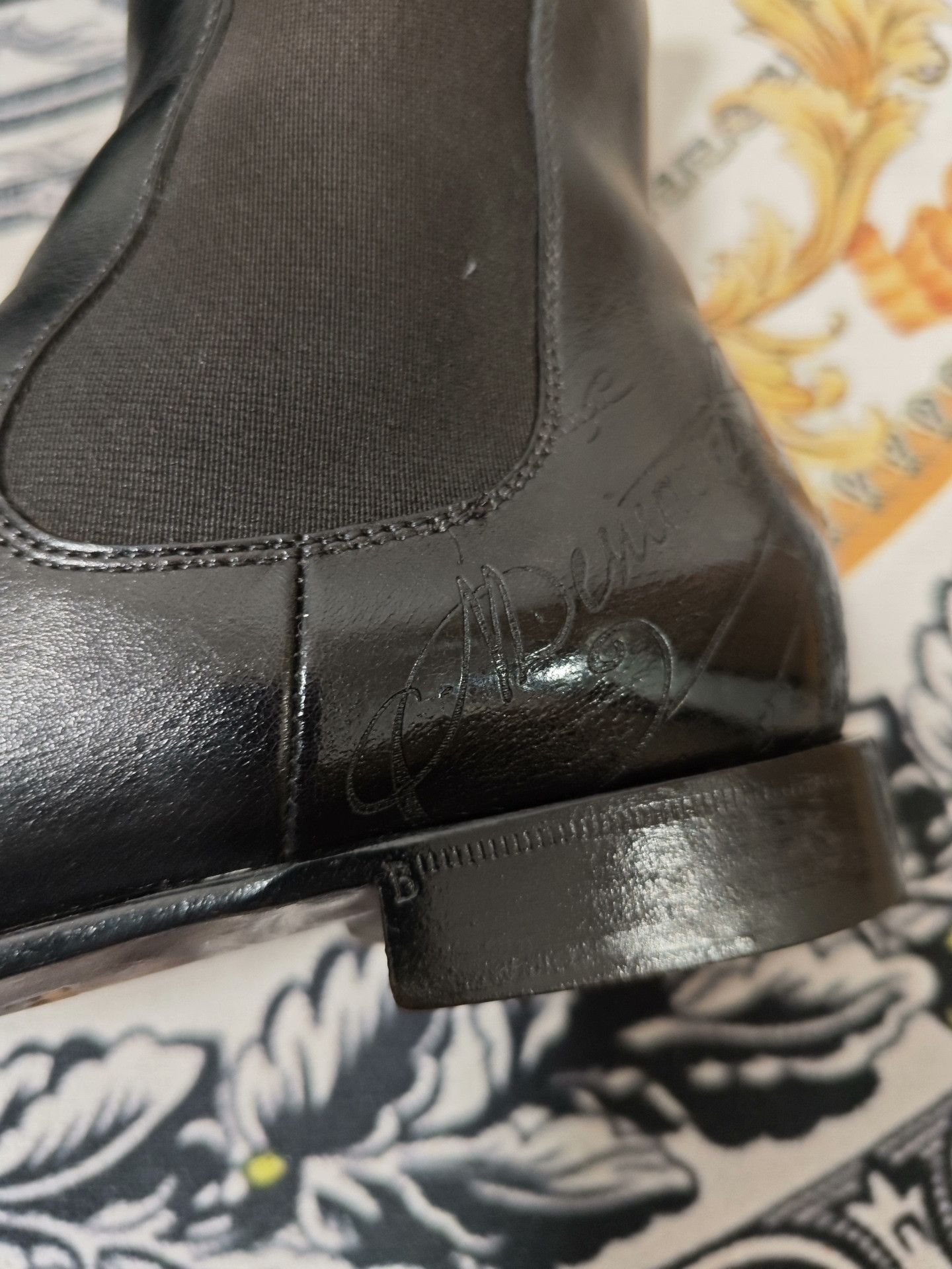 Berluti Berluti Cursive Galet Leather Boot Size US 7 / EU 40 - 4 Thumbnail