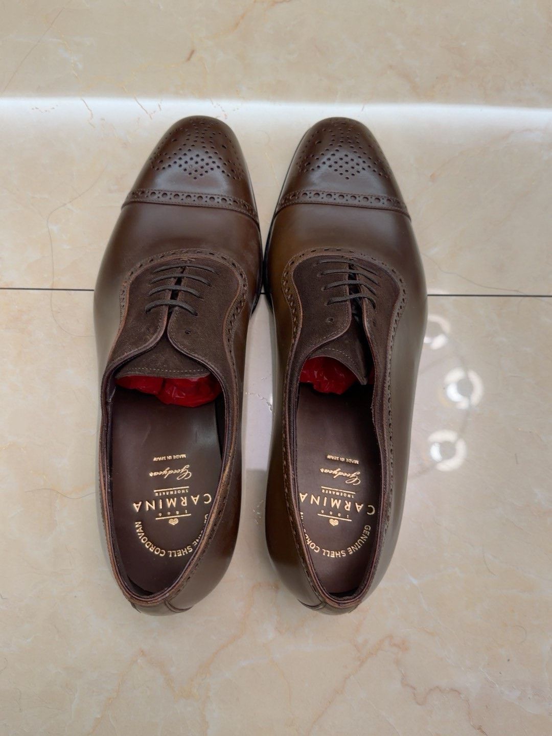 Carmina Carmina Armanac Horsehide Leather Shoes Size US 11 / EU 44 - 2 Thumbnail