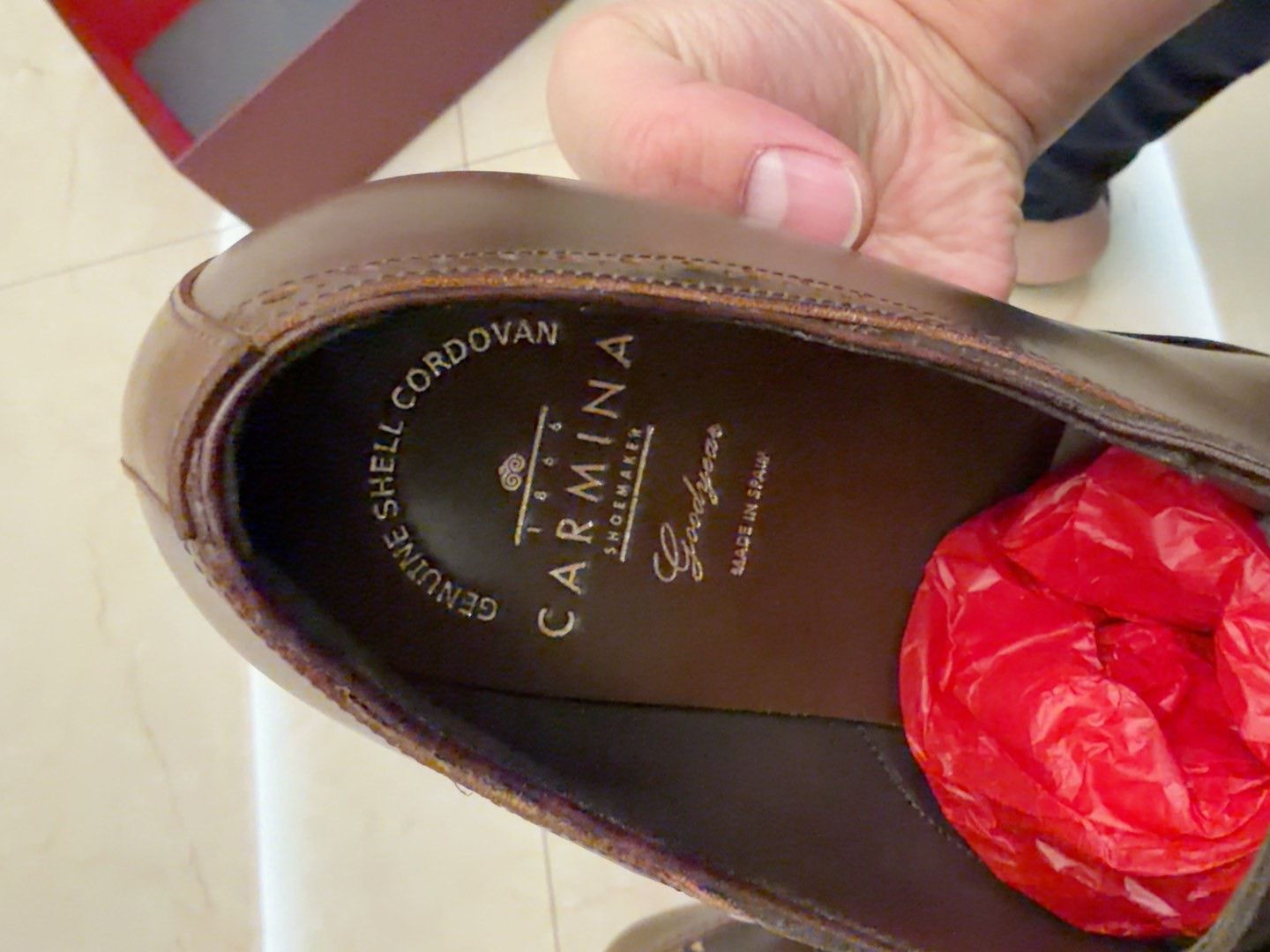 Carmina Carmina Armanac Horsehide Leather Shoes Size US 11 / EU 44 - 8 Thumbnail