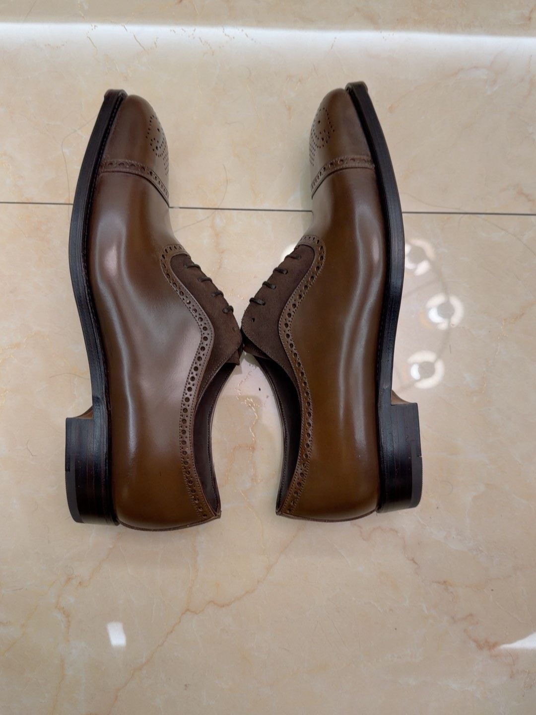Carmina Carmina Armanac Horsehide Leather Shoes Size US 11 / EU 44 - 6 Thumbnail