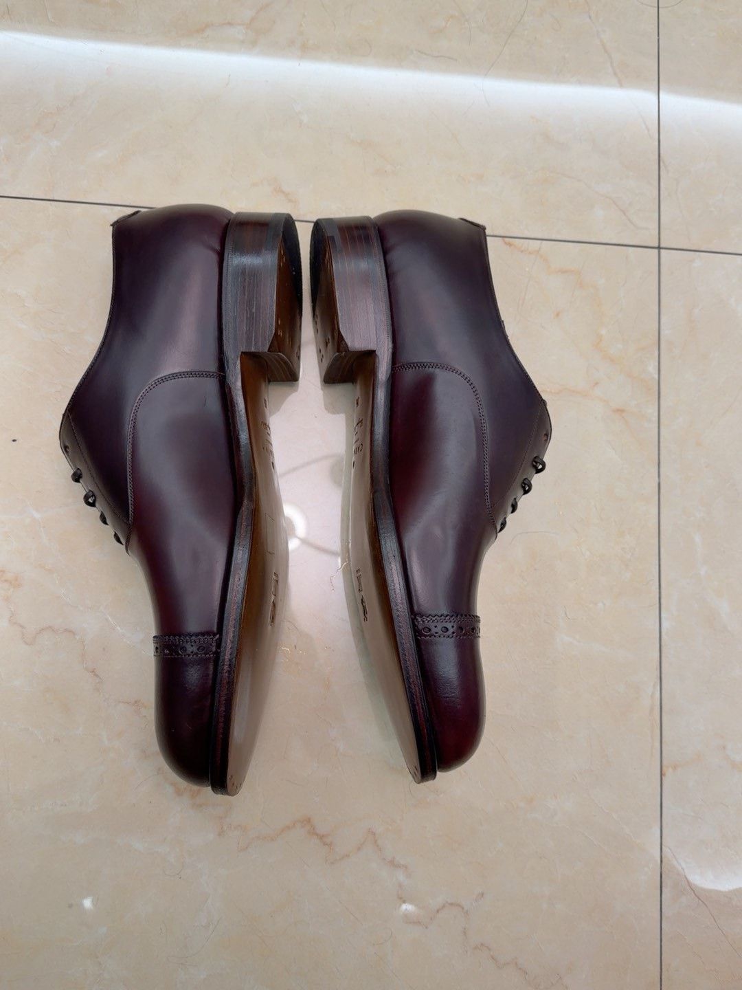 Carmina Carmina Cordovan Leather Shoes Size US 11.5 / EU 44-45 - 3 Thumbnail